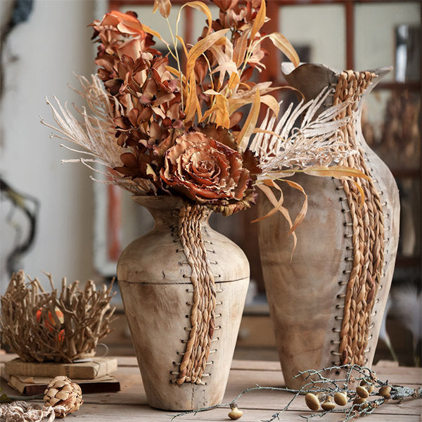Handcrafted Rustic Vases