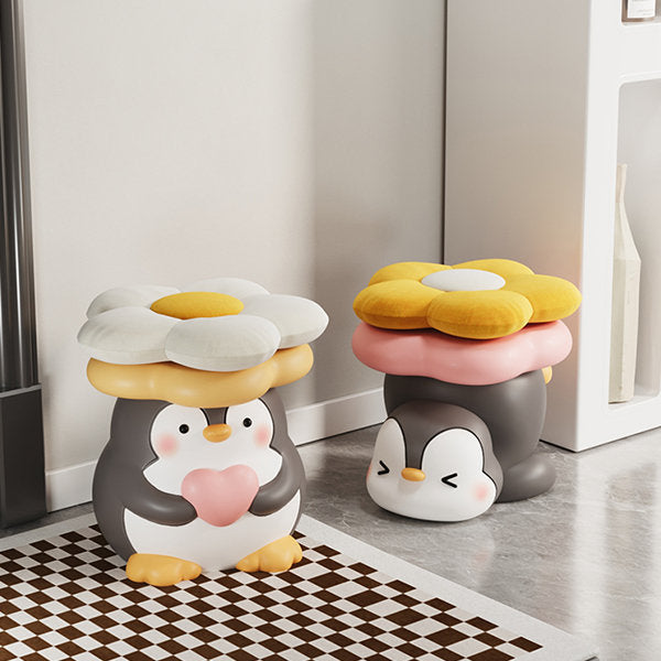 Adorable Penguin Ottoman