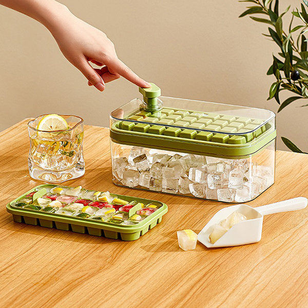 Press-to-Release Ice Tray Mold