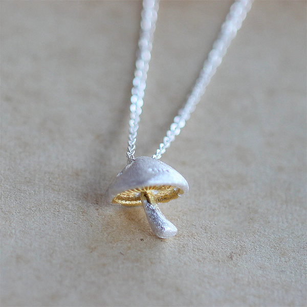 Enchanting Mushroom Necklace
