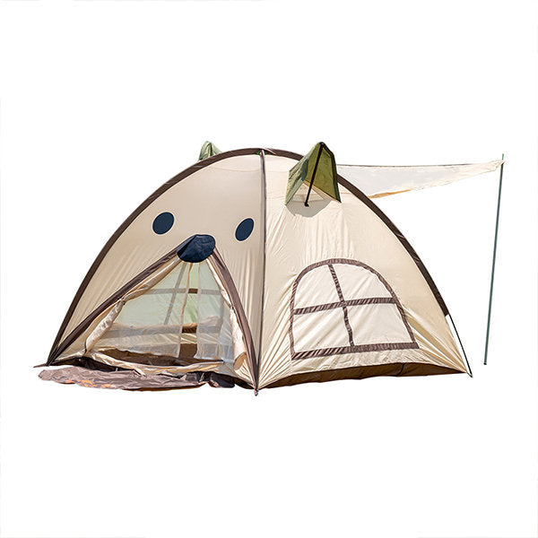Adorable Folding Camping Tent - Outdoor Fun with a Touch of Whimsy - Family Time