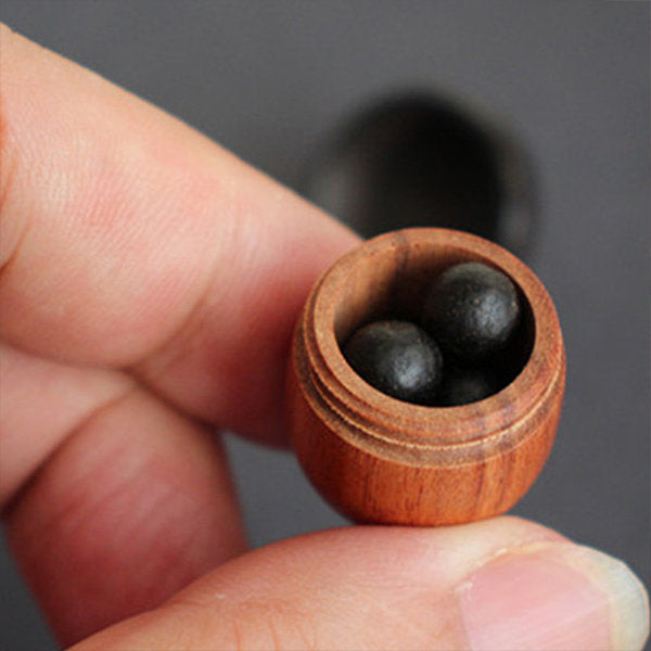 Portable Mini Acorn Pill Box - Carry Medicine On The Go - Ideal for Travel