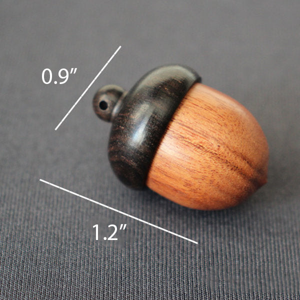 Portable Mini Acorn Pill Box - Carry Medicine On The Go - Ideal for Travel