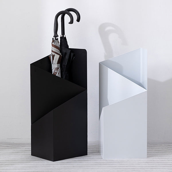 Geometric Metal Umbrella Stand - Five Color Options - Durable and Stylish
