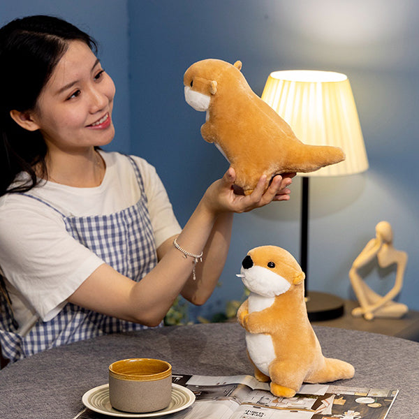 Cute Groundhog Plush Toy - Soft & Huggable - Stuffed Animal Gift - PP Cotton