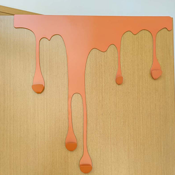 Dripping Wall Hook – Creative Entryway Hanger – Carbon Steel
