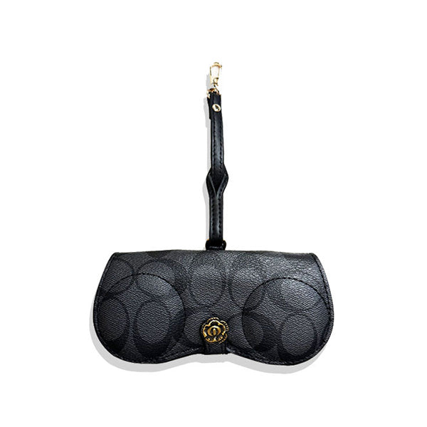 Fashion Sunglasses Storage Case - Faux Leather - Unique & Stylish - Portable & Durable