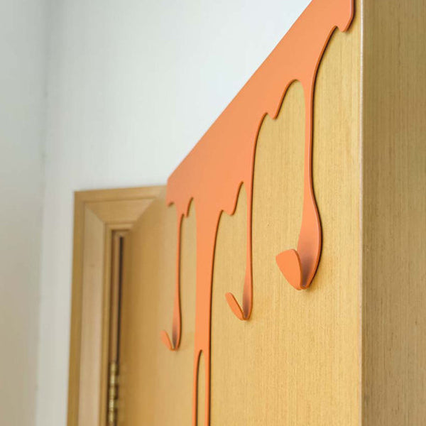 Dripping Wall Hook – Creative Entryway Hanger – Carbon Steel