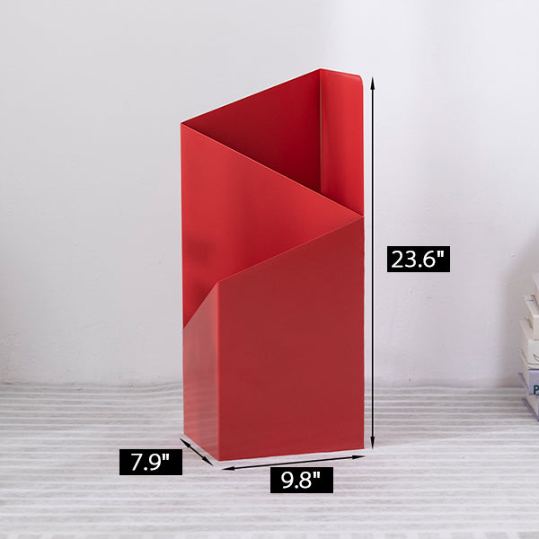Geometric Metal Umbrella Stand - Five Color Options - Durable and Stylish