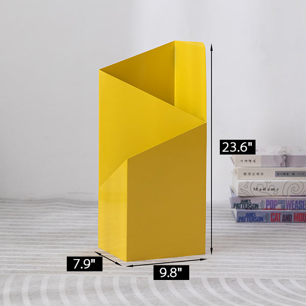 Geometric Metal Umbrella Stand - Five Color Options - Durable and Stylish