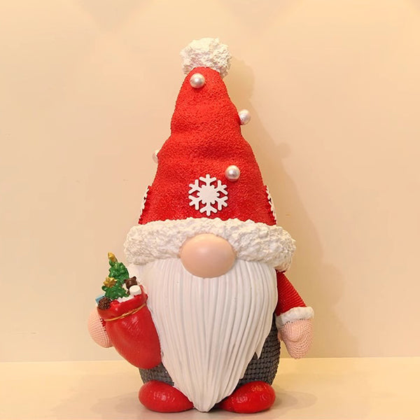 Santa Claus Piggy Bank - Resin - Collectible and Charming - Perfect for Holiday Gifting