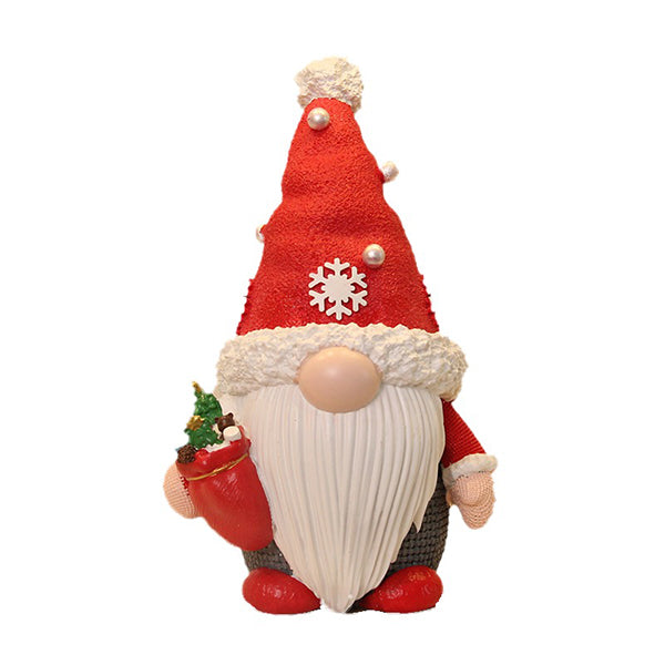 Santa Claus Piggy Bank - Resin - Collectible and Charming - Perfect for Holiday Gifting