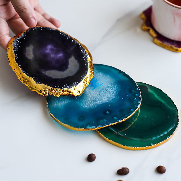 Natural Agate Coaster