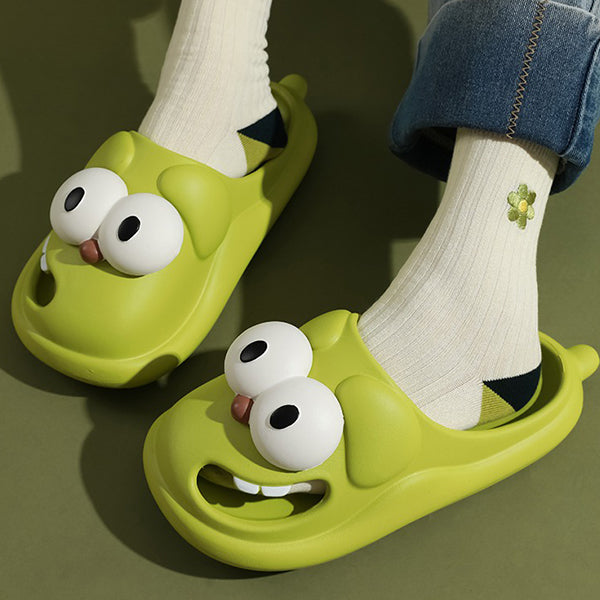 Funny Dog Face Slippers
