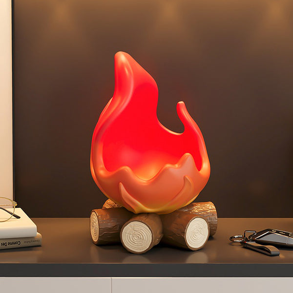 Campfire Storage Organizer - Resin Decorative Tray - Entryway Essentials Holder - Housewarming Gift - Unique Home Decor